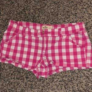 Pink Hollister shorts